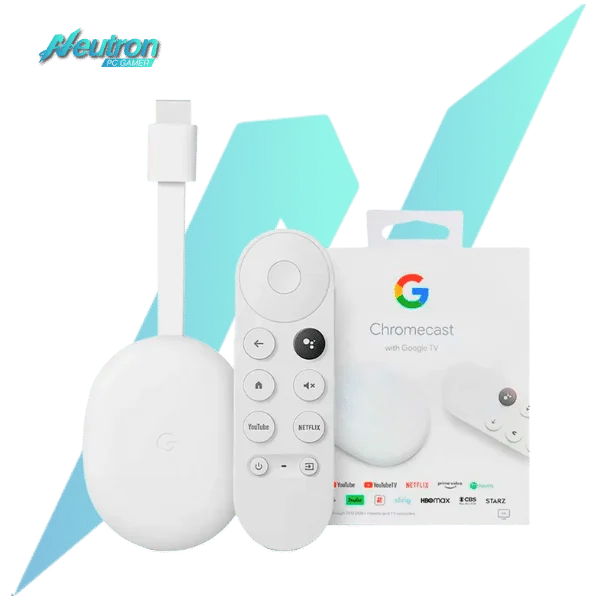 Chromecast Google 4K Blanco Nieve