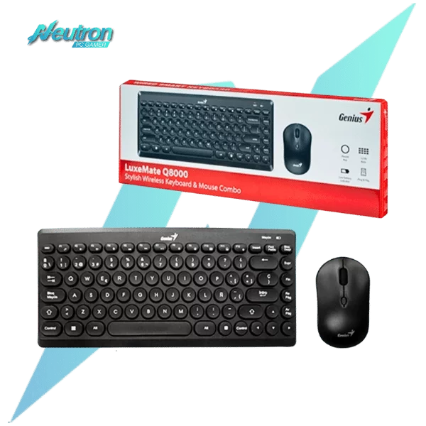 Combo Teclado y Mouse Genius Luxemate Q8000 Wireless - Main Image
