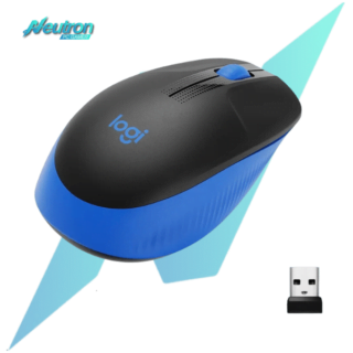 Mouse Logitech M190 Inalambrico Negro Azul