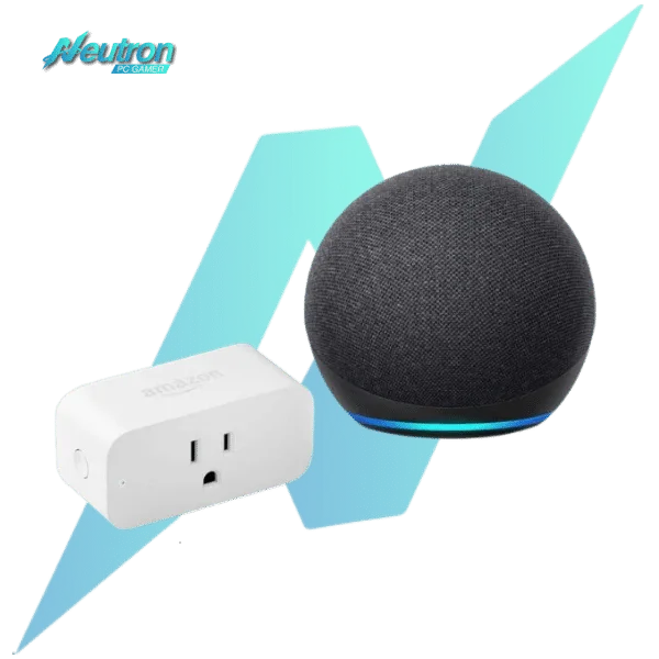 Parlante-Echo-Dot-4ta-Gen-Alexa-Con-Adaptador-De-Poder-Inteligente