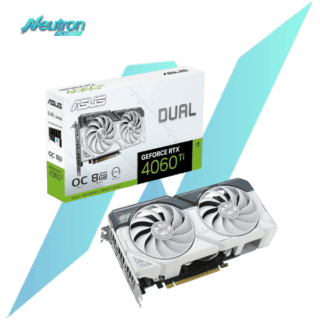 tarjeta de video rtx 4060TI blanca