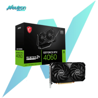 tarjeta rtx 4060 8gb msi ventus 2x negra