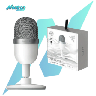 Microfono condensador gamer RAZER SEIREN MINI white