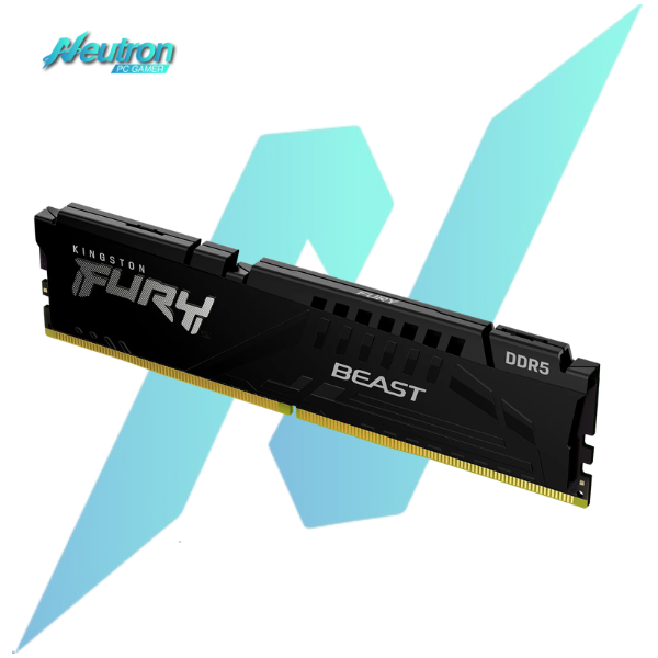 32GB DDR5 KINGSTON FURY BEAST 5600MHZ NEUTRON PCGAMER ECUADOR